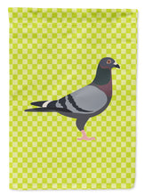 Load image into Gallery viewer, Racing Pigeon Green Garden Flag - Outdoor Decorative Yard Flag