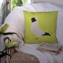 Load image into Gallery viewer, Nun Pigeon Green Throw Pillow - 14x14 Decorative Pillow – Art for Your Home &amp; Patio BB7778PW1414