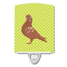Load image into Gallery viewer, African Owl Pigeon Green Ceramic Night Light BB7779CNL