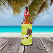 Load image into Gallery viewer, English Pouter Pigeon Green   Hugger for slim cans