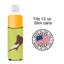 Load image into Gallery viewer, English Pouter Pigeon Green   Hugger for slim cans