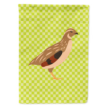 Load image into Gallery viewer, Golden Phoenix Quail Green Flag Canvas House Size BB7781CHF