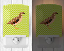 Load image into Gallery viewer, Golden Phoenix Quail Green Ceramic Night Light BB7781CNL