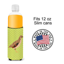 Load image into Gallery viewer, Golden Phoenix Quail Green   Hugger for slim cans