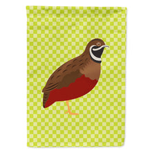 Load image into Gallery viewer, Chinese Painted or King Quail Green Flag Canvas House Size BB7782CHF