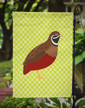 Load image into Gallery viewer, Chinese Painted or King Quail Green Garden Flag - Outdoor Decorative Yard Flag