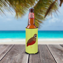 Load image into Gallery viewer, Chinese Painted or King Quail Green   Hugger for slim cans
