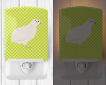 Load image into Gallery viewer, Texas Quail Green Ceramic Night Light BB7783CNL