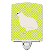 Load image into Gallery viewer, Texas Quail Green Ceramic Night Light BB7783CNL