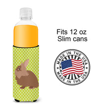Load image into Gallery viewer, Lionhead Rabbit Green   Hugger for slim cans