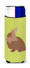 Load image into Gallery viewer, Lionhead Rabbit Green   Hugger for slim cans