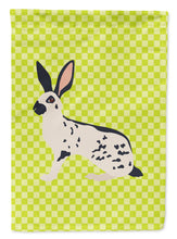 Load image into Gallery viewer, English Spot Rabbit Green Flag Canvas House Size BB7787CHF