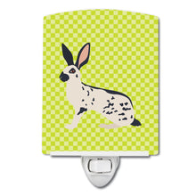 Load image into Gallery viewer, English Spot Rabbit Green Ceramic Night Light BB7787CNL