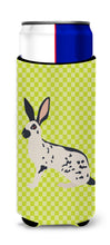 Load image into Gallery viewer, English Spot Rabbit Green   Hugger for slim cans