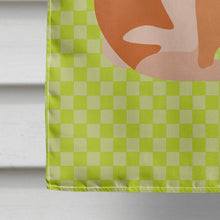Load image into Gallery viewer, English Lop Rabbit Green Flag Canvas House Size BB7788CHF
