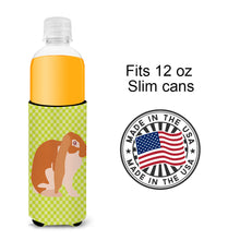 Load image into Gallery viewer, English Lop Rabbit Green   Hugger for slim cans