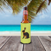 Load image into Gallery viewer, Tan Rabbit Green   Hugger for slim cans