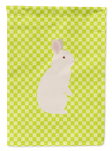 Load image into Gallery viewer, New Zealand White Rabbit Green Garden Flag - Outdoor Decorative Yard Flag
