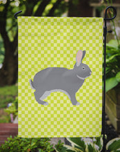 Load image into Gallery viewer, Giant Chinchilla Rabbit Green Garden Flag - Outdoor Decorative Yard Flag