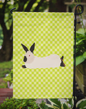 Load image into Gallery viewer, California White Rabbit Green Garden Flag - Outdoor Decorative Yard Flag