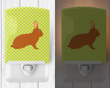 Load image into Gallery viewer, Rex Rabbit Green Ceramic Night Light BB7795CNL