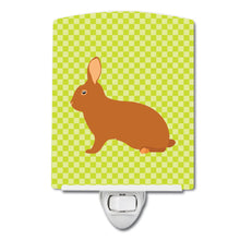Load image into Gallery viewer, Rex Rabbit Green Ceramic Night Light BB7795CNL