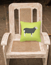Load image into Gallery viewer, Herwick Sheep Green Fabric Decorative Pillow BB7796PW1818