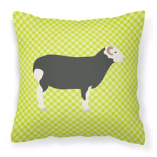 Load image into Gallery viewer, Herwick Sheep Green Fabric Decorative Pillow BB7796PW1818