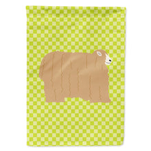 Load image into Gallery viewer, Lincoln Longwool Sheep Green Flag Canvas House Size BB7797CHF