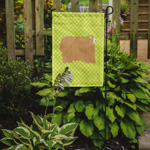 Load image into Gallery viewer, Lincoln Longwool Sheep Green Garden Flag - Outdoor Decorative Yard Flag