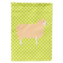 Load image into Gallery viewer, English Leicester Longwool Sheep Green Flag Canvas House Size BB7800CHF