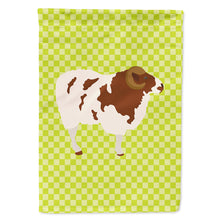 Load image into Gallery viewer, Jacob Sheep Green Flag Canvas House Size BB7801CHF