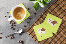 Load image into Gallery viewer, Jacob Sheep Green Foam Coaster  BB7801FC