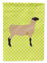 Load image into Gallery viewer, Hampshire Down Sheep Green Garden Flag - Outdoor Decorative Yard Flag