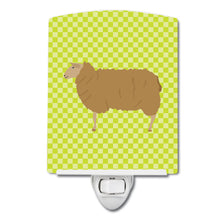 Load image into Gallery viewer, East Friesian Sheep Green Ceramic Night Light BB7803CNL