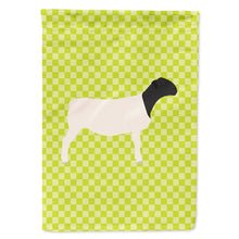 Load image into Gallery viewer, Dorper Sheep Green Flag Canvas House Size BB7804CHF