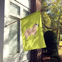 Load image into Gallery viewer, Kerry Hill Sheep Green Flag Canvas House Size BB7805CHF