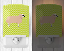 Load image into Gallery viewer, Kerry Hill Sheep Green Ceramic Night Light BB7805CNL