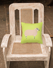 Load image into Gallery viewer, Kerry Hill Sheep Green Fabric Decorative Pillow BB7805PW1818