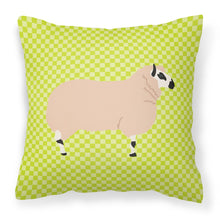 Load image into Gallery viewer, Kerry Hill Sheep Green Fabric Decorative Pillow BB7805PW1818