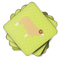 Load image into Gallery viewer, Horned Dorset Sheep Green Foam Coaster  BB7806FC