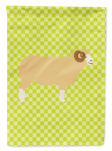 Load image into Gallery viewer, Horned Dorset Sheep Green Garden Flag - Outdoor Decorative Yard Flag BB7806GF