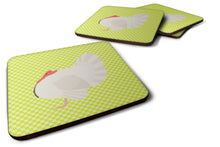 Load image into Gallery viewer, White Holland Turkey Green Foam Coaster  BB7809FC
