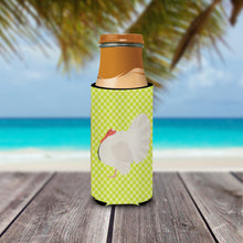 Load image into Gallery viewer, White Holland Turkey Green   Hugger for slim cans