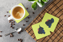 Load image into Gallery viewer, Norfolk Black Turkey Green Foam Coaster  BB7811FC