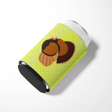 Load image into Gallery viewer, Bronze Turkey Green Can or Bottle Hugger BB7812CC