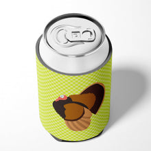 Load image into Gallery viewer, Bronze Turkey Green Can or Bottle Hugger BB7812CC