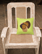 Load image into Gallery viewer, Bronze Turkey Green Fabric Decorative Pillow BB7812PW1818