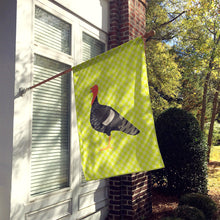 Load image into Gallery viewer, Marragansett Turkey Green Flag Canvas House Size BB7813CHF