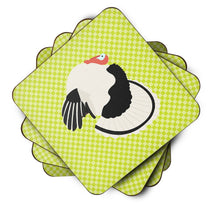 Load image into Gallery viewer, Royal Palm Turkey Green Foam Coaster  BB7814FC